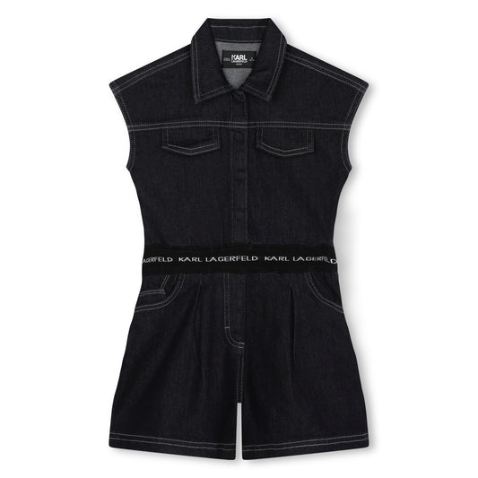 KARL LAGERFELD - Soft Jeans Playsuit