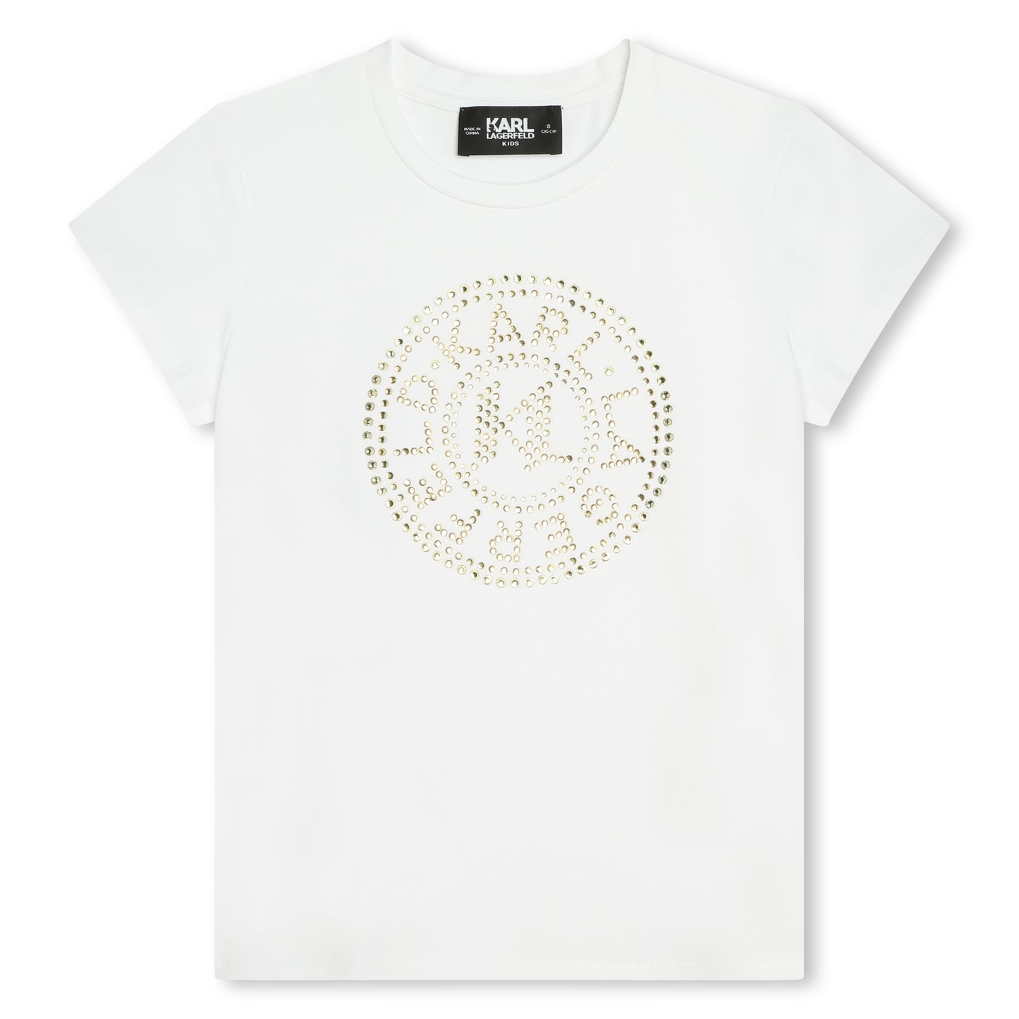 KARL LAGERFELD - White Logo Top