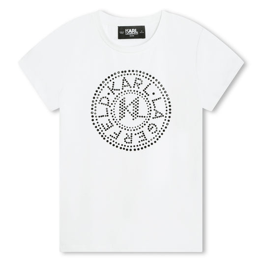 KARL LAGERFELD - White Logo Top