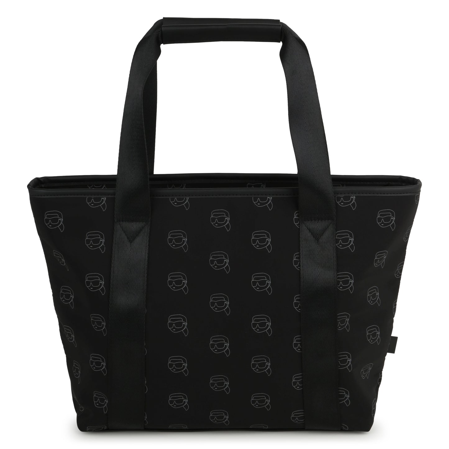 KARL LAGERFELD - Black Logo Handbag