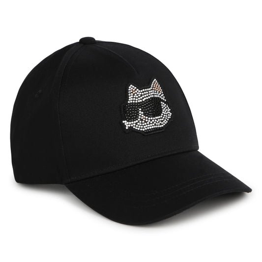 KARL LAGERFELD - Black Logo Cap