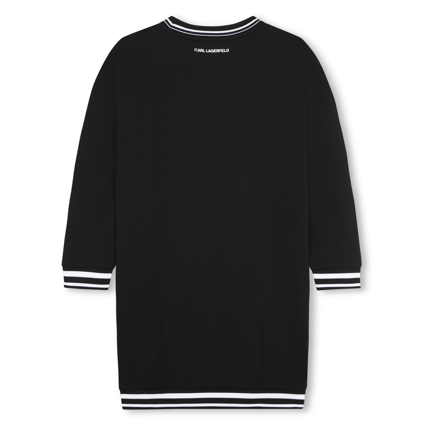 KARL LAGERFELD - Black Logo Sports Dress