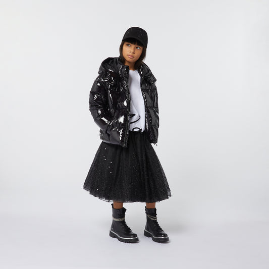 KARL LAGERFELD - Ceremonie Shiny Skirt