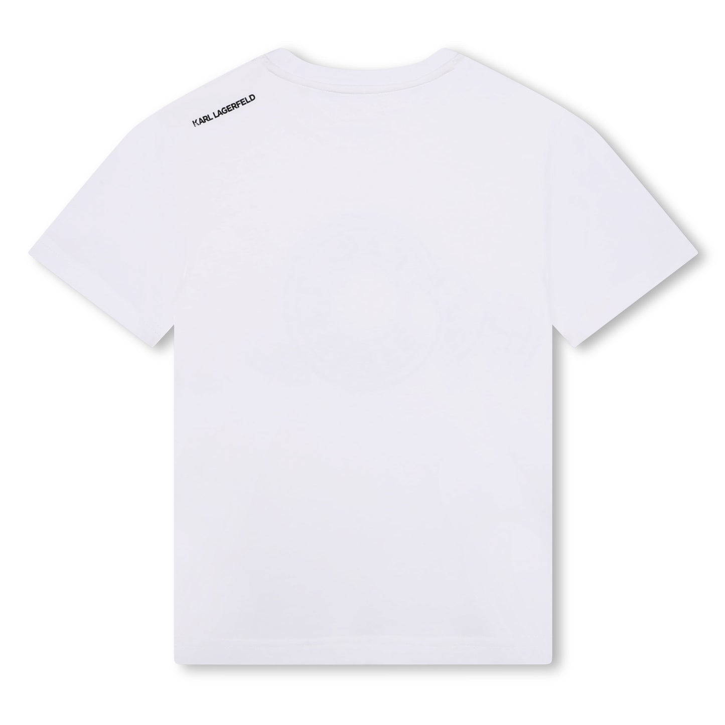 KARL LAGERFELD - White Short Sleeve Top