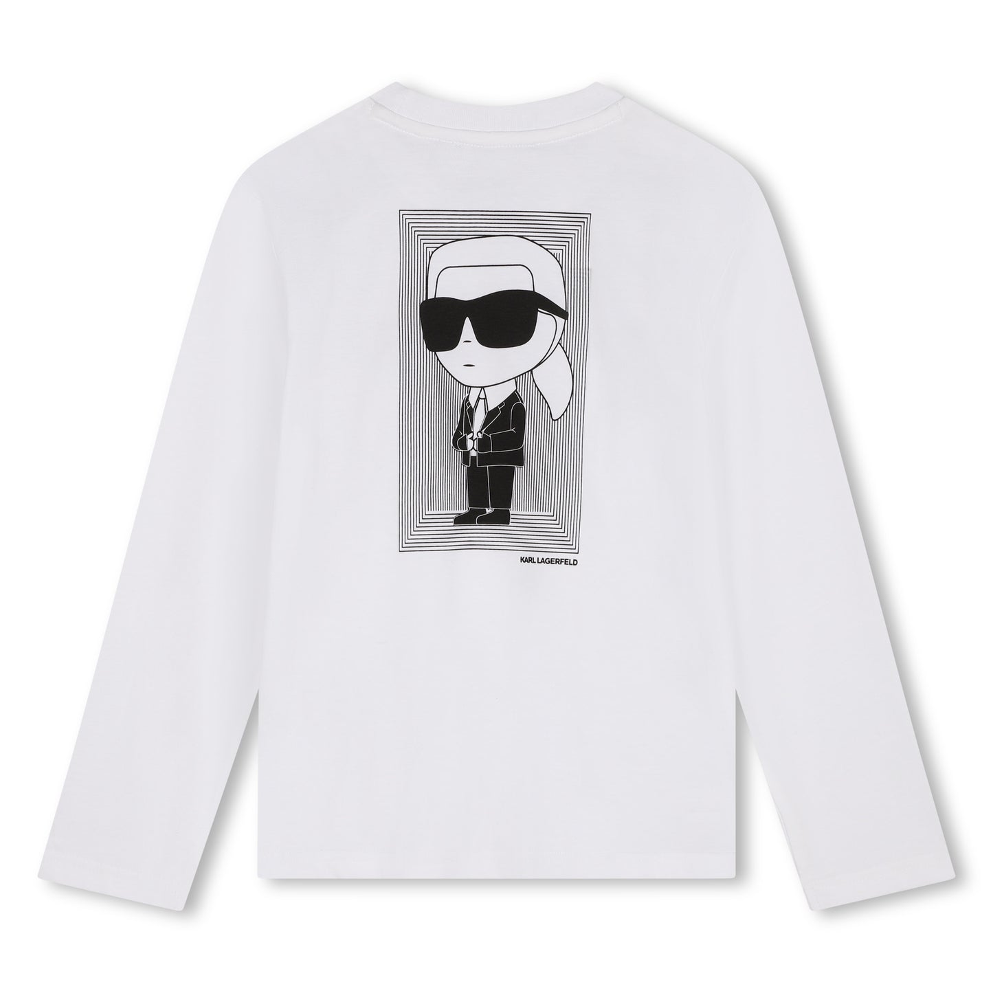 KARL LAGERFELD - White Logo Top