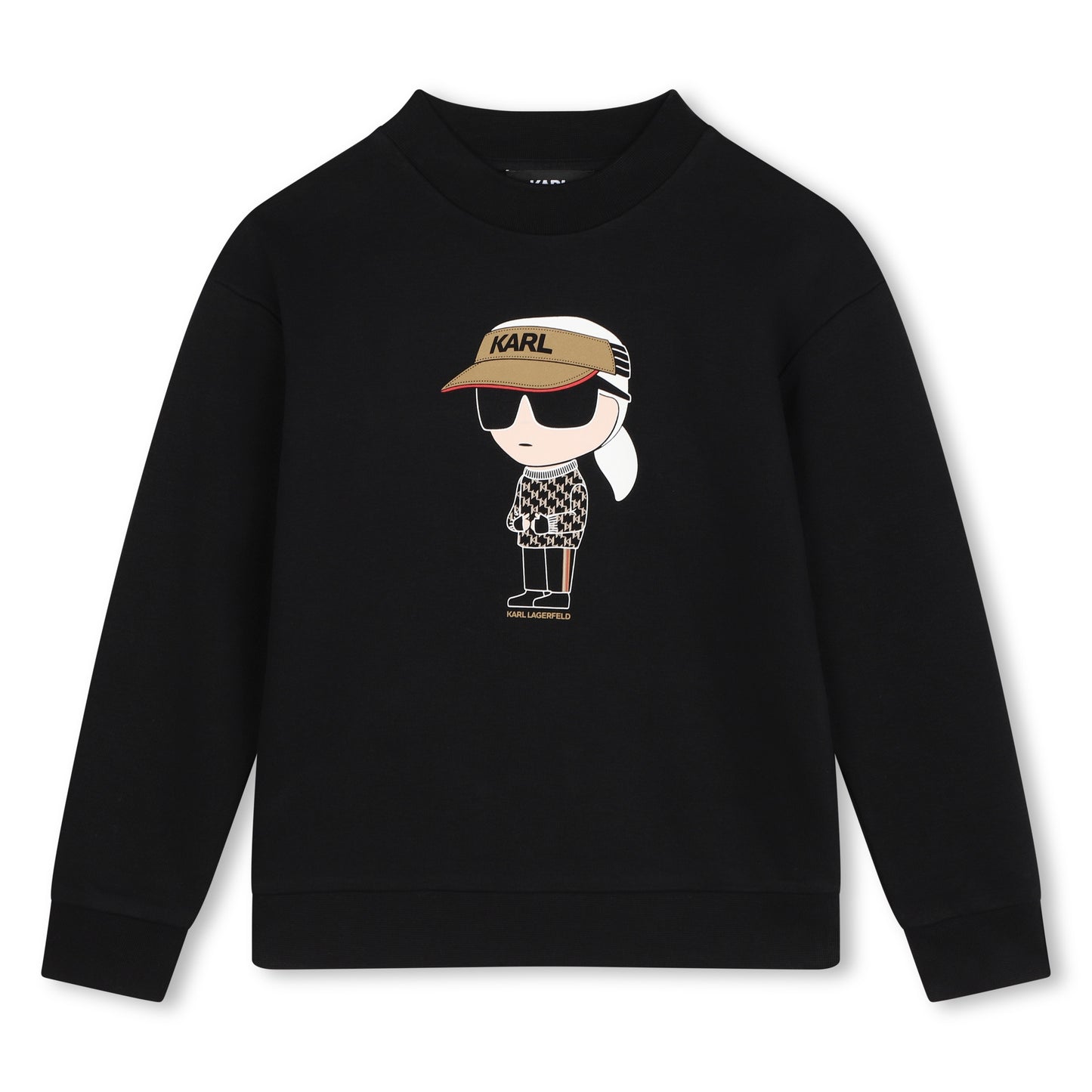 KARL LAGERFELD - Black Logo Sweatshirt