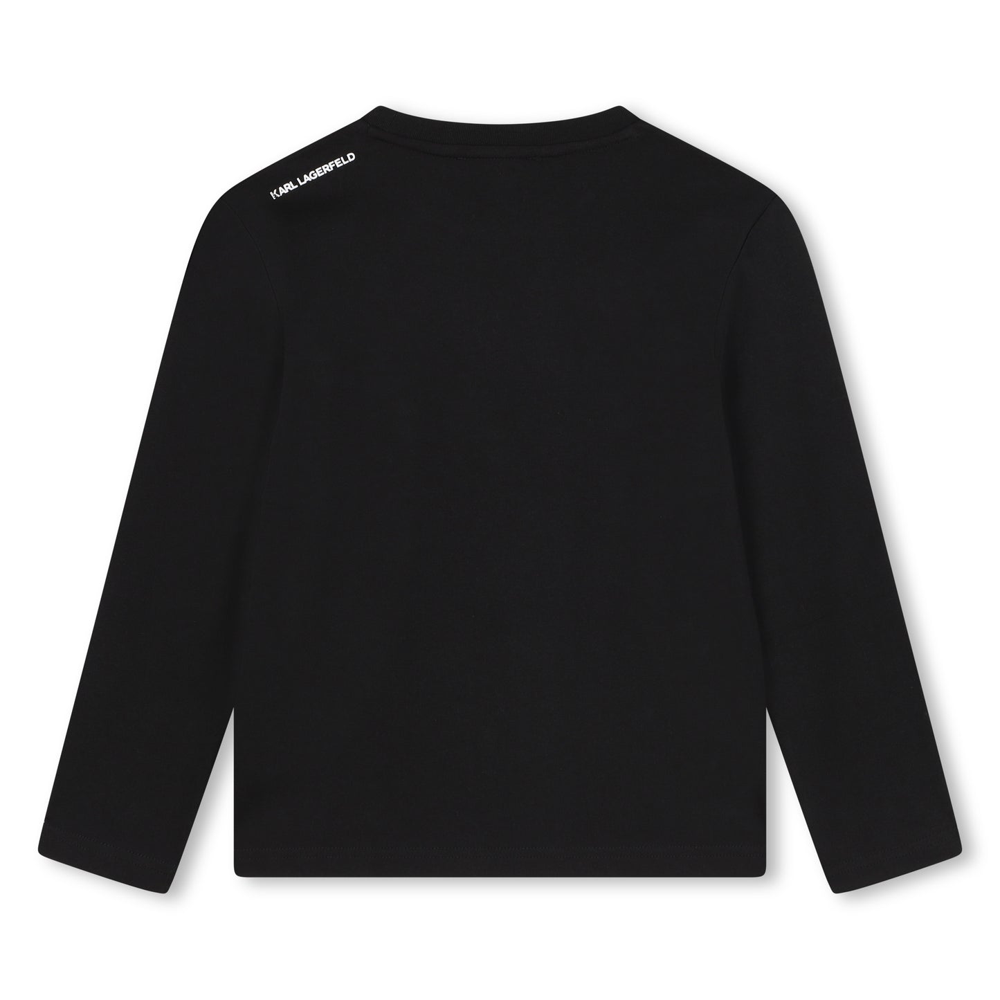 KARL LAGERFELD - Black Transparent Logo Top