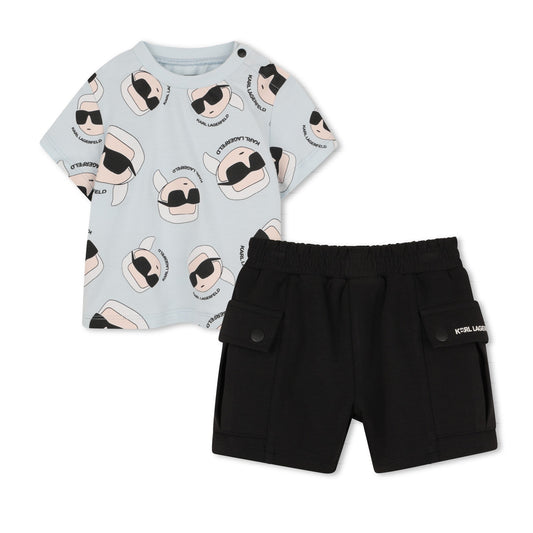 KARL LAGERFELD - Karl Boys Cotton Set
