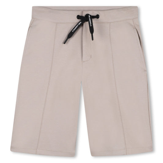 KARL LAGERFELD - Beige Cotton Bermuda