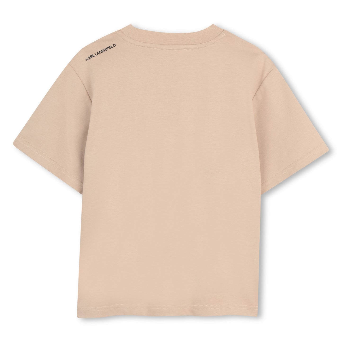 KARL LAGERFELD - Beige Cotton Top
