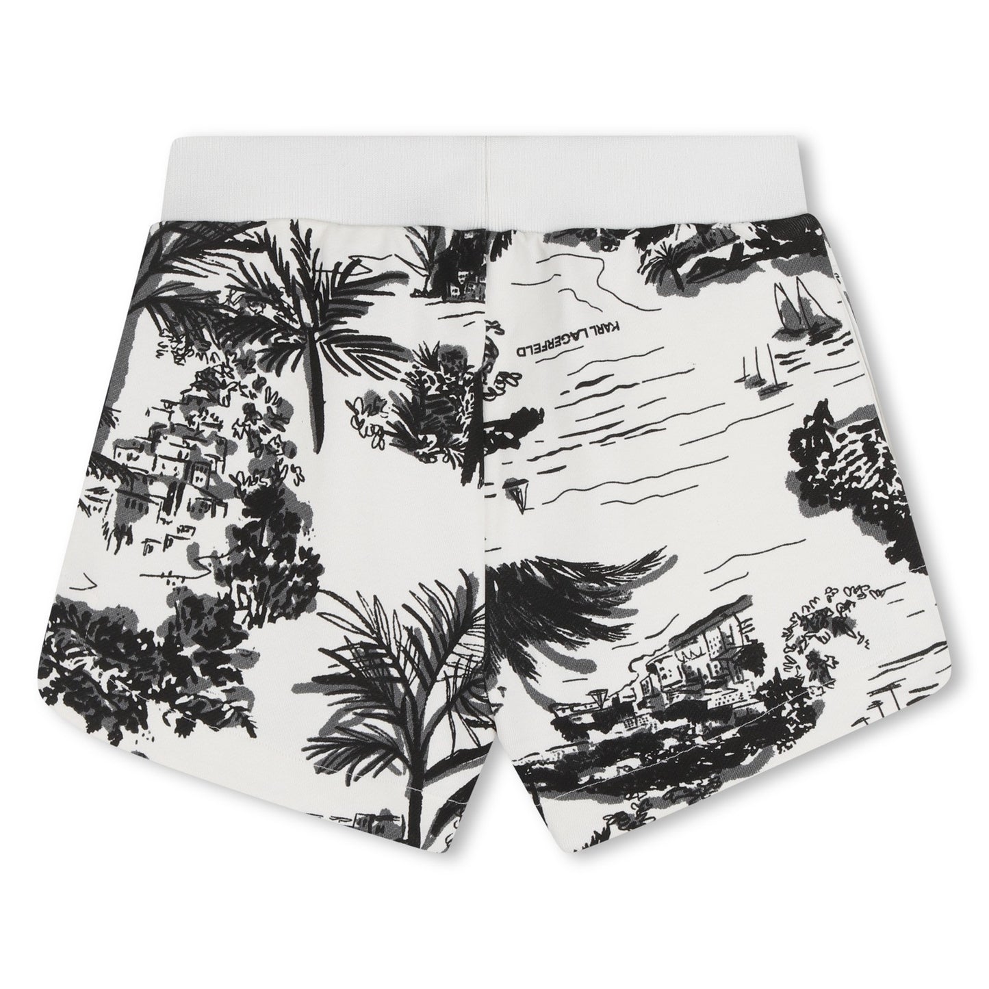 KARL LAGERFELD - Beach Cotton Short