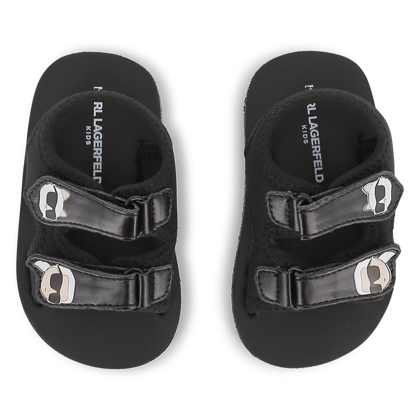 KARL LAGERFELD - Soft Black Sandals