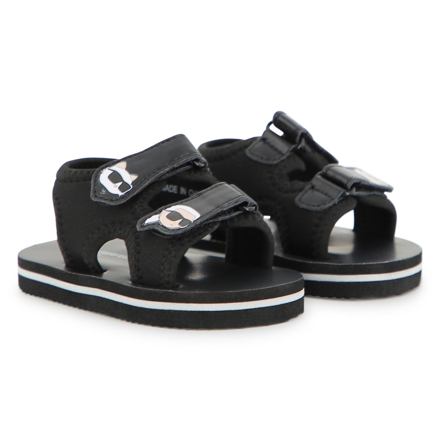 KARL LAGERFELD - Soft Black Sandals