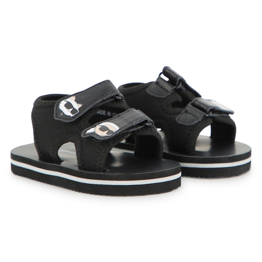 KARL LAGERFELD - Soft Black Sandals