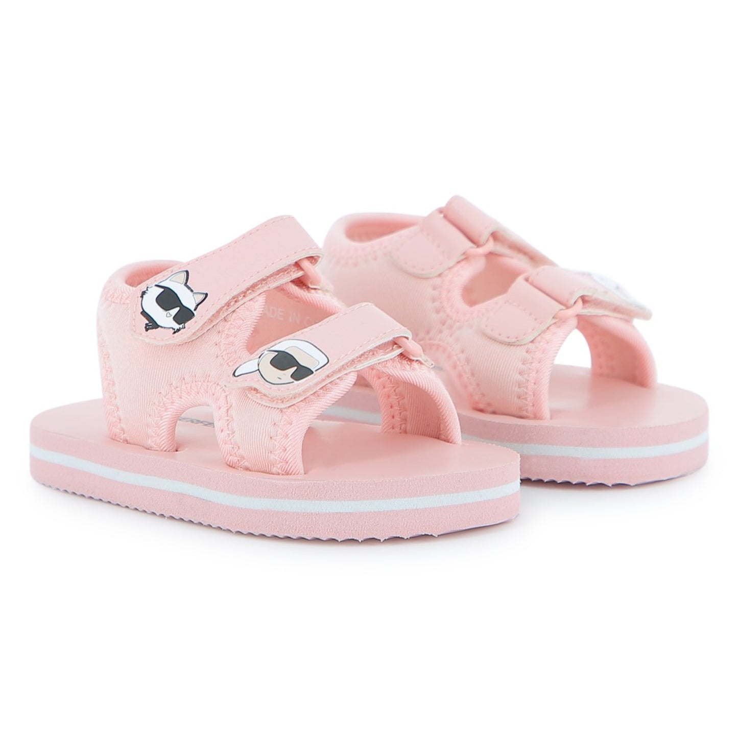 KARL LAGERFELD - Soft Pink Sandals