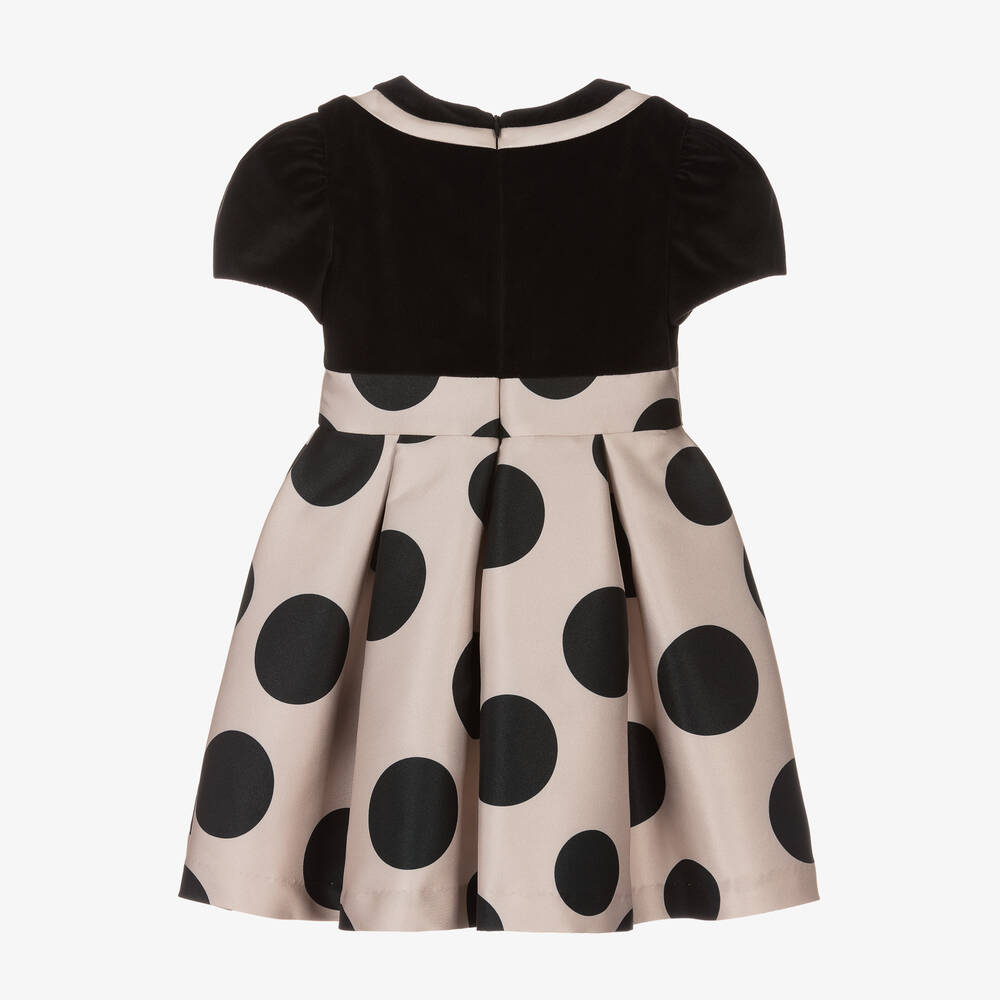 Abel & Lula - Black Dot Dress