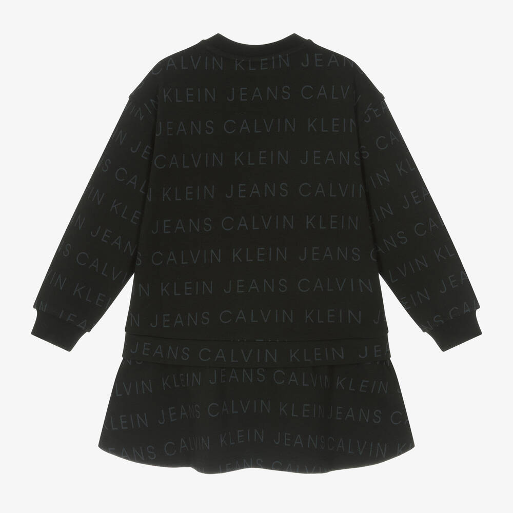 Calvin Klein - Black CK Cotton Dress