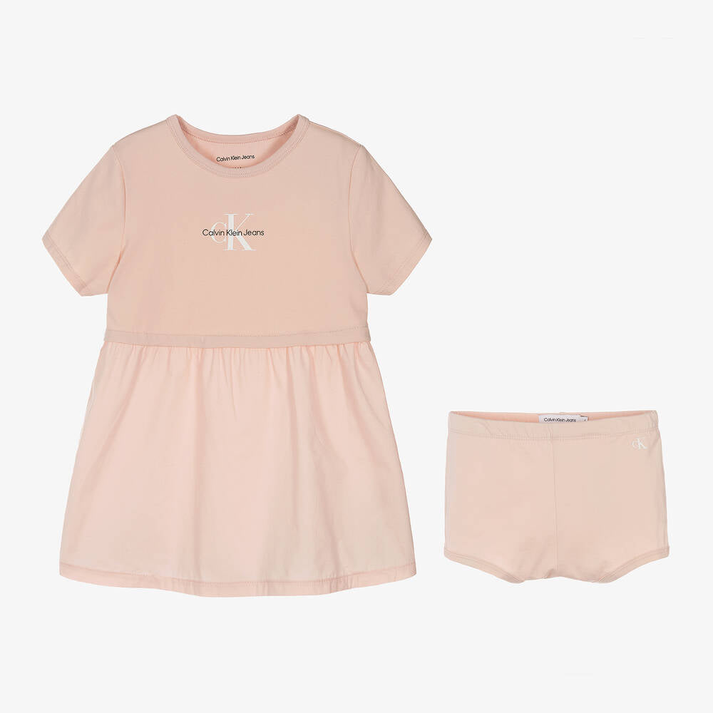 Calvin Klein - Baby Girls Pink Dress