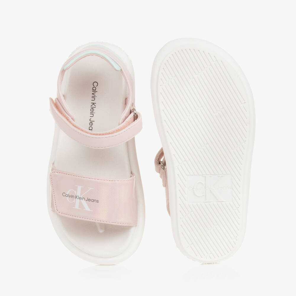 Calvin Klein - Pink Girls Sandals