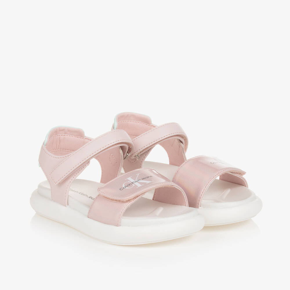 Calvin Klein - Pink Girls Sandals