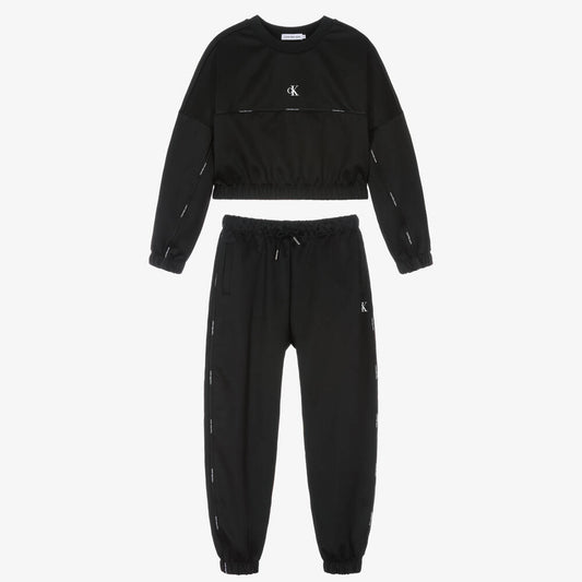 Calvin Klein - Black  Logo Tracksuit