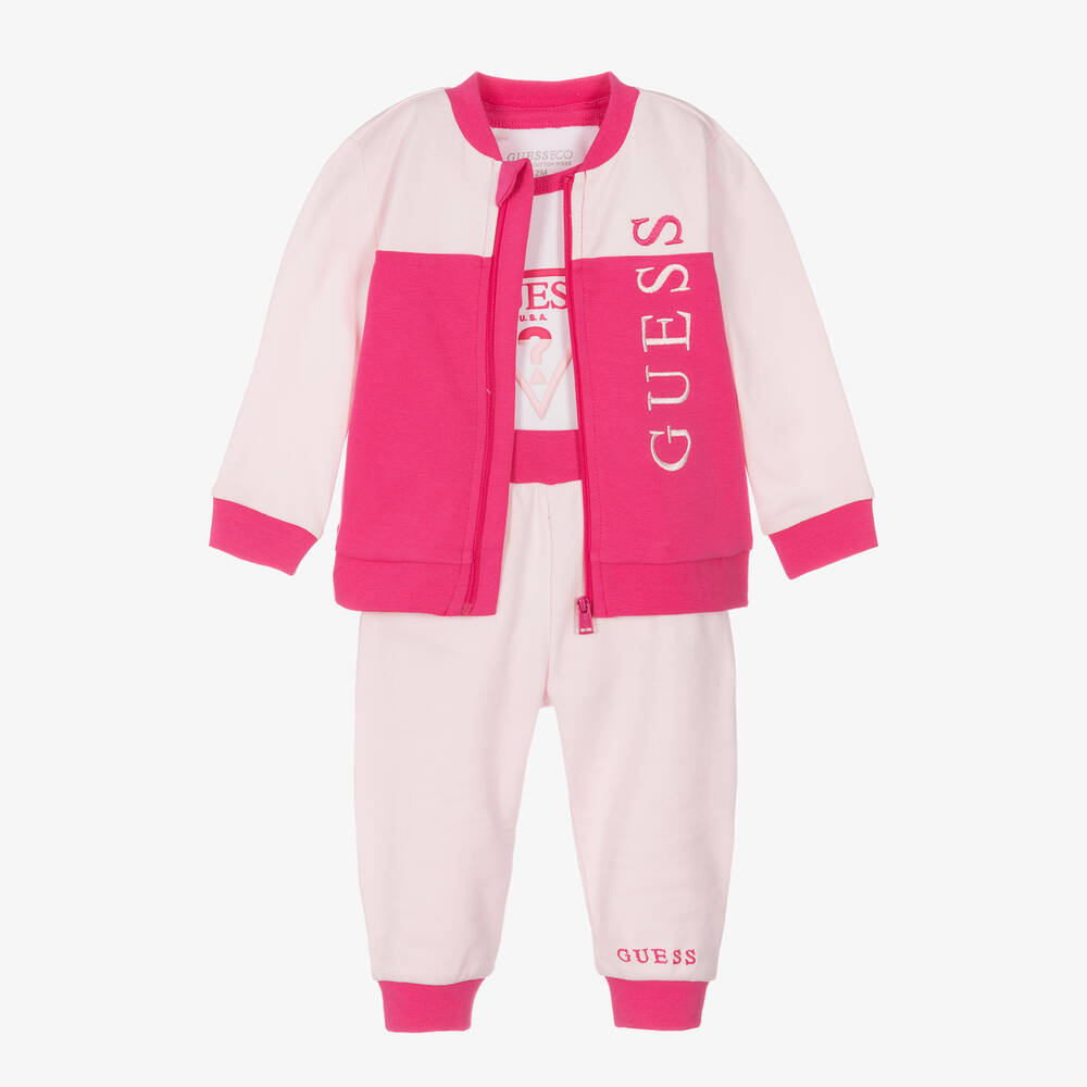 Guess - Girls Three Pieces Tracksuit Set