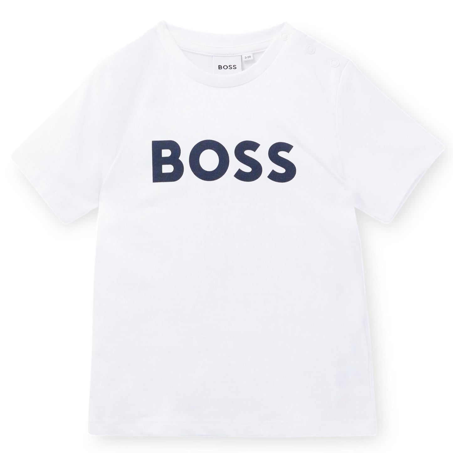 BOSS - White Logo Top