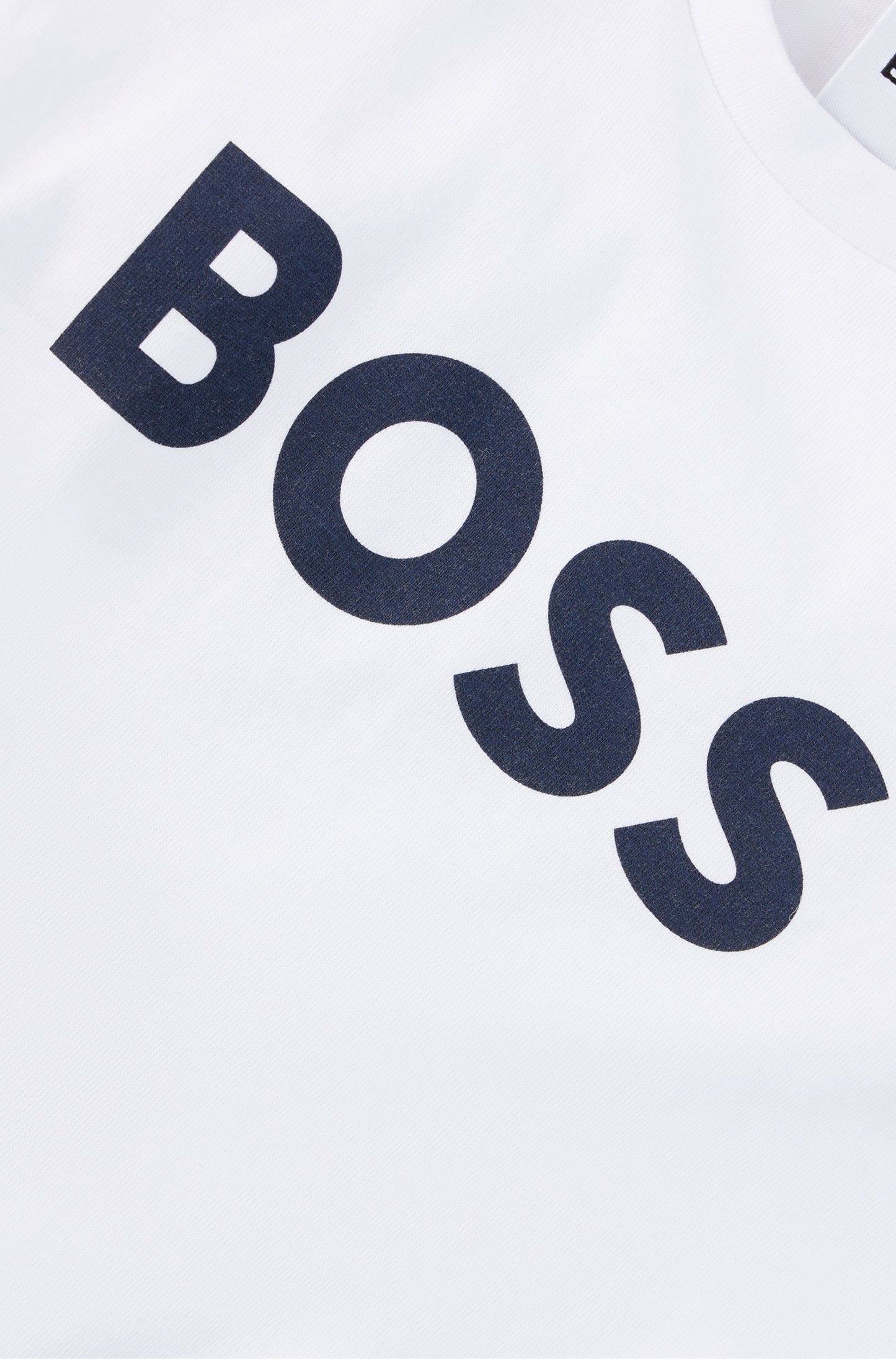 BOSS - White Logo Top