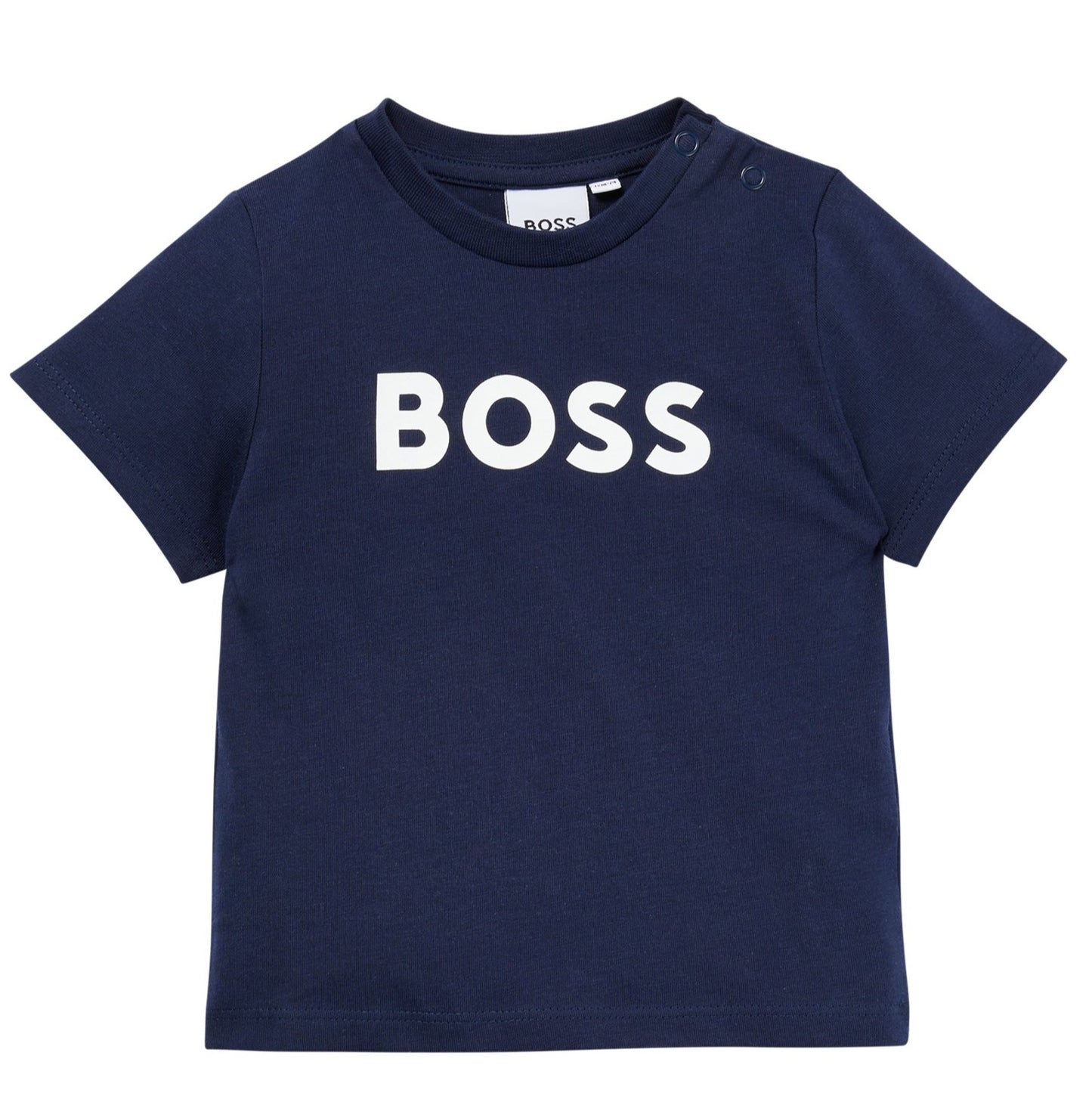 BOSS - Blue Navy Logo Top