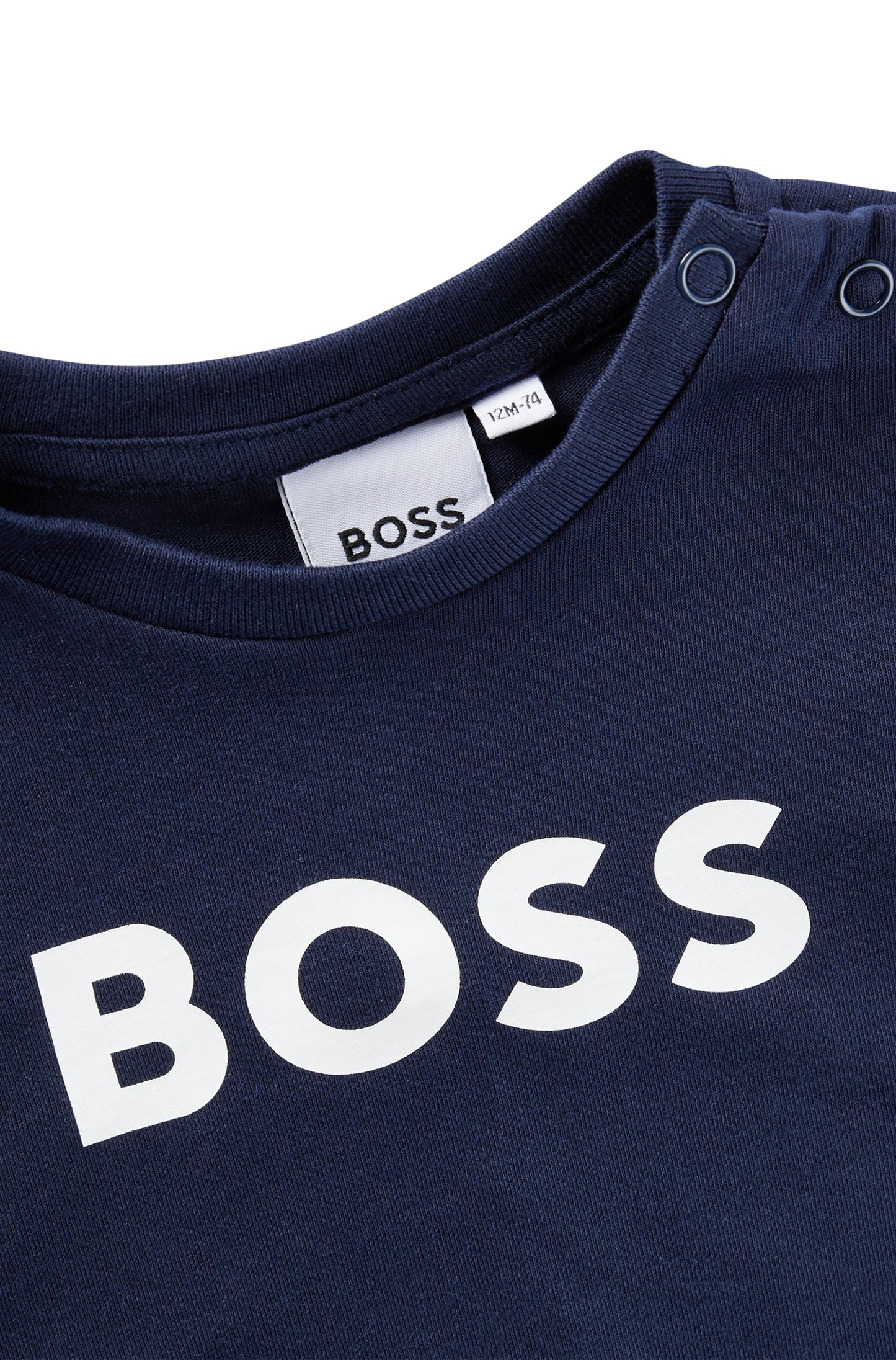 BOSS - Blue Navy Logo Top