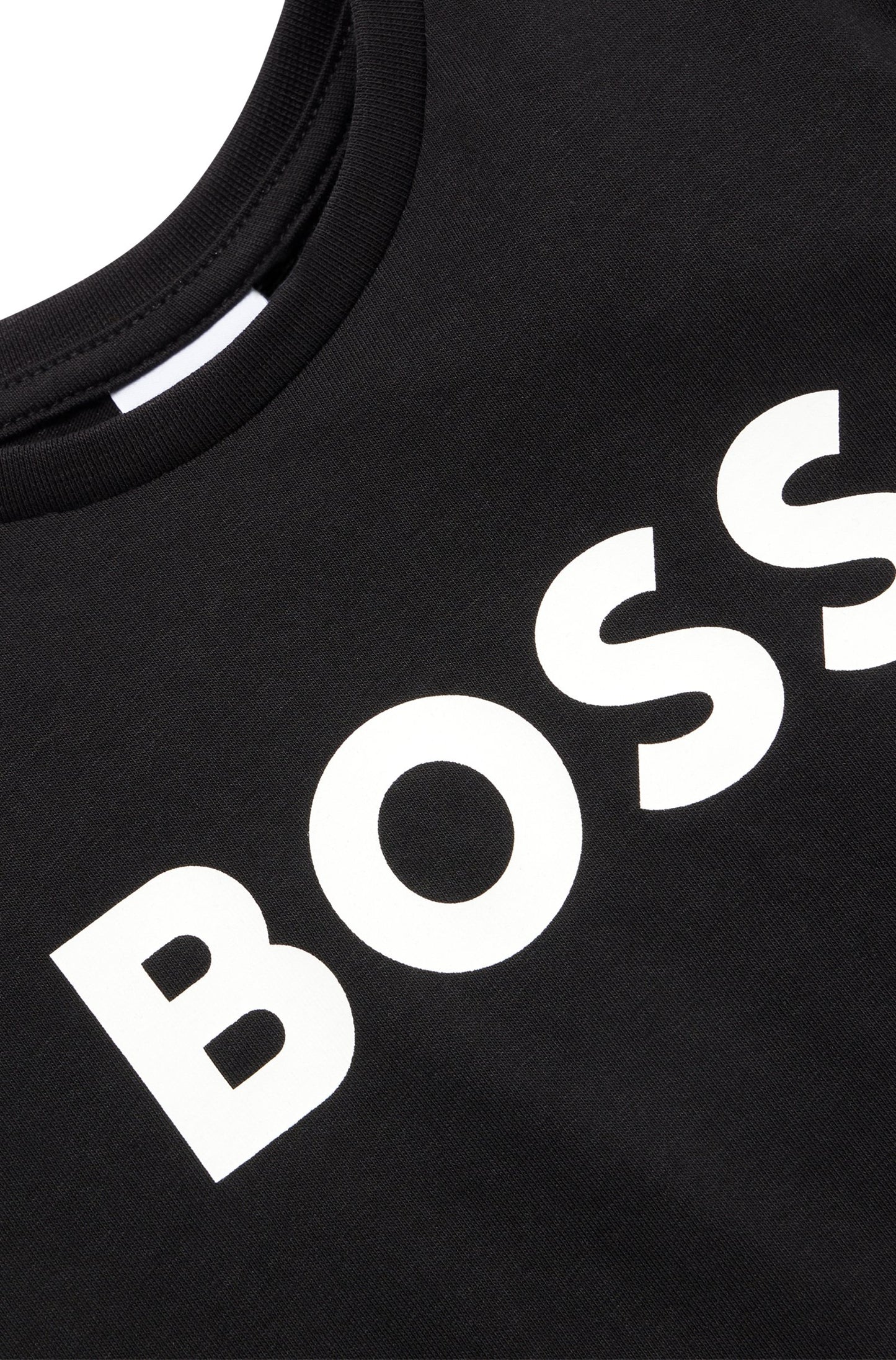 BOSS - Black Teenager Logo Top