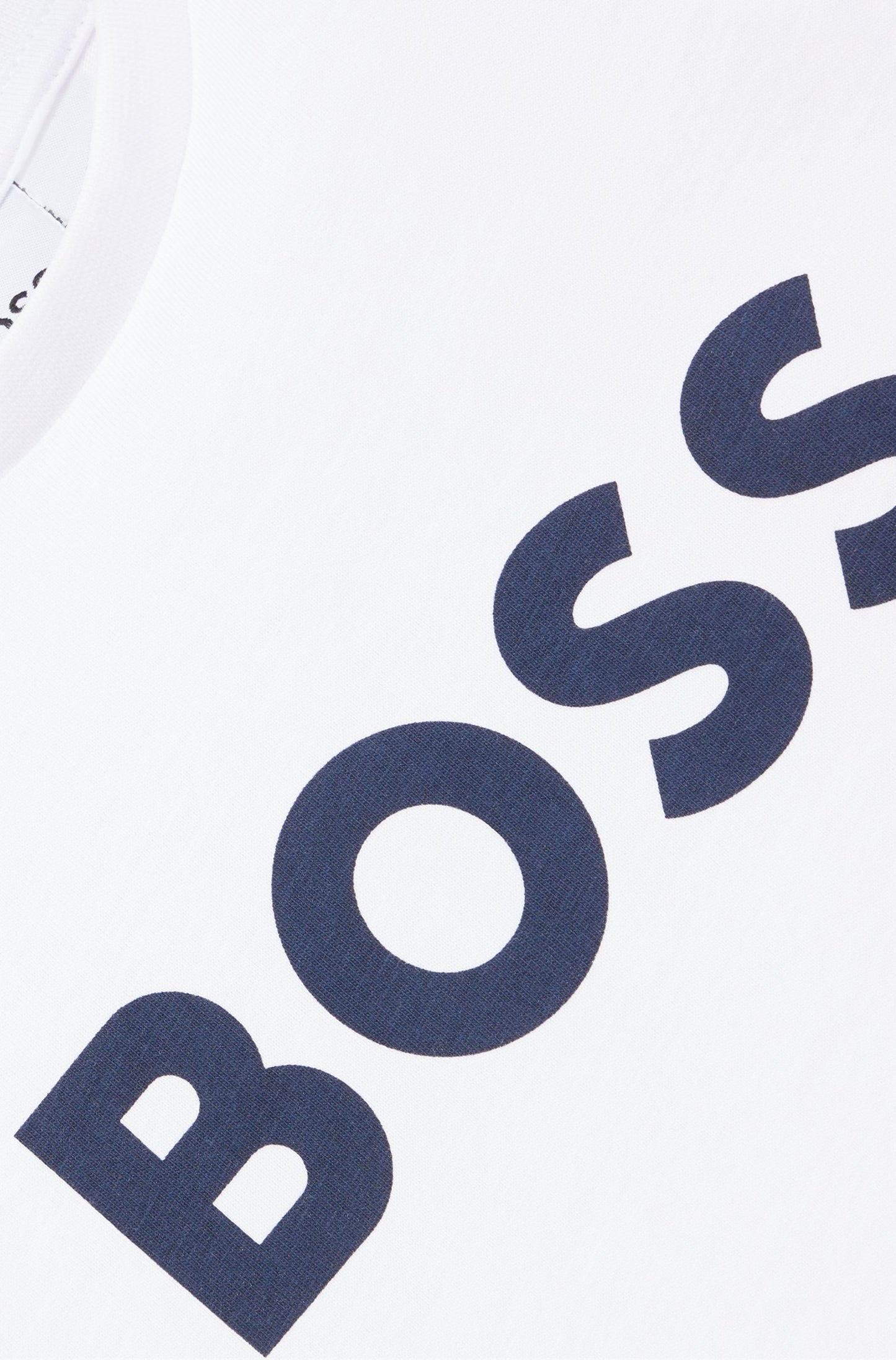 BOSS - White Teenager Logo Top