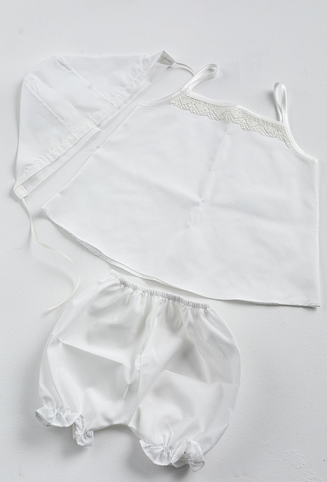 Girls Christening Oilcloths - Code: LK Myriam Ivory