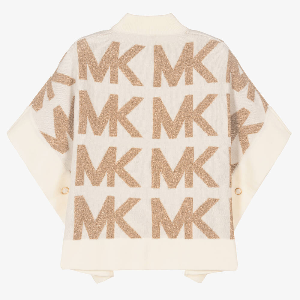 Michael Kors - Beige Logo Cape