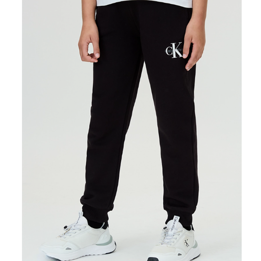 Calvin Klein - Black Cotton Logo Trackpant