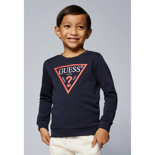 Guess - Basic Blue Navy Sweatshirt