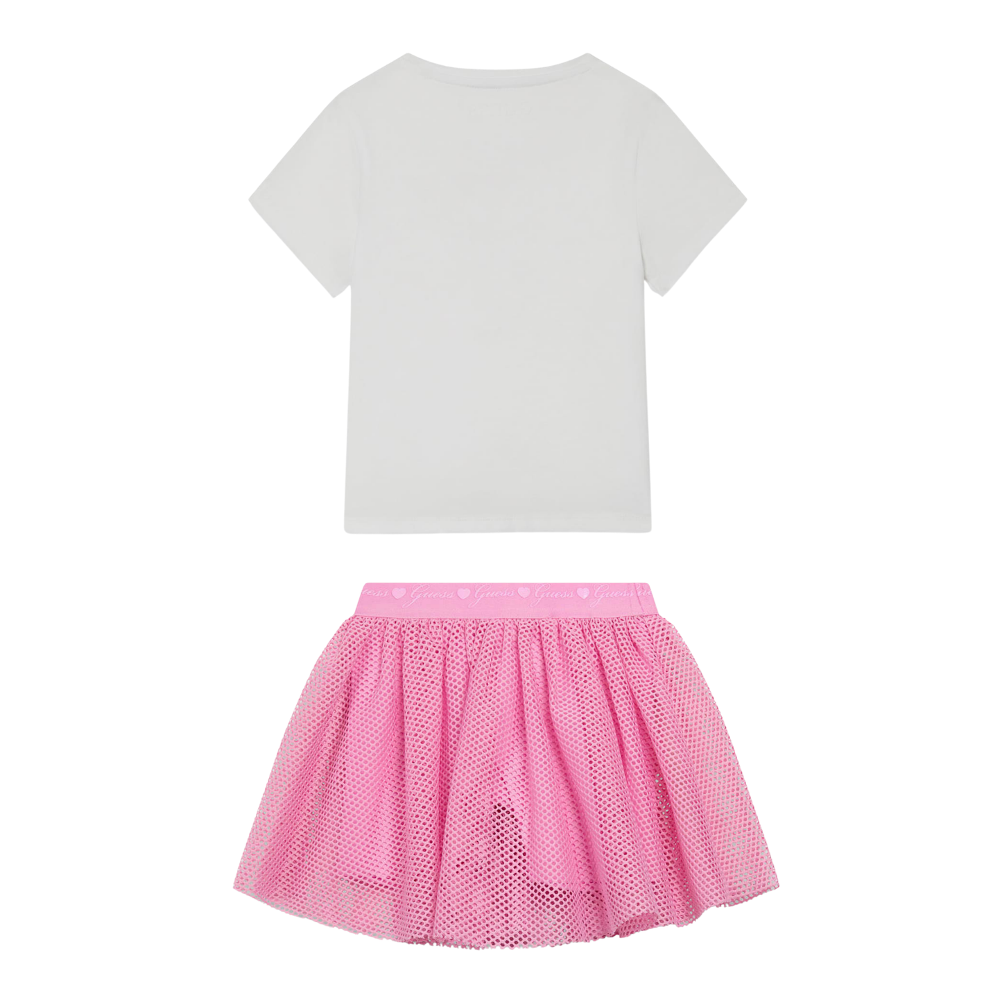 Guess - Guess Top with Pink Skirt Set