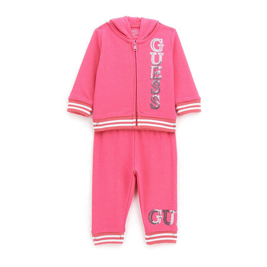 Guess - Girls Fuchsia Casual Tracksuit