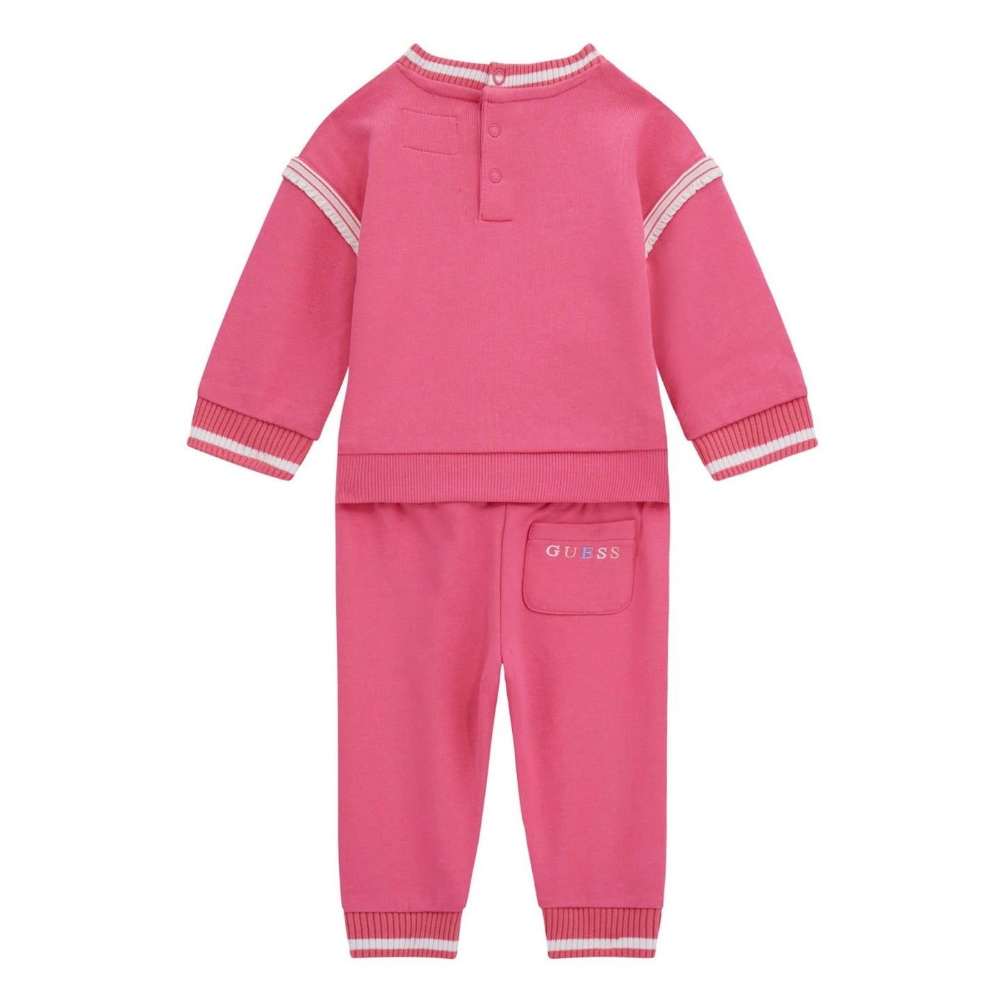 Guess - Fuchsia Logo Tracksuit