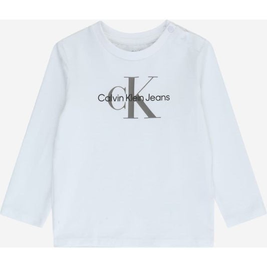 Calvin Klein - White Unisex Logo Top