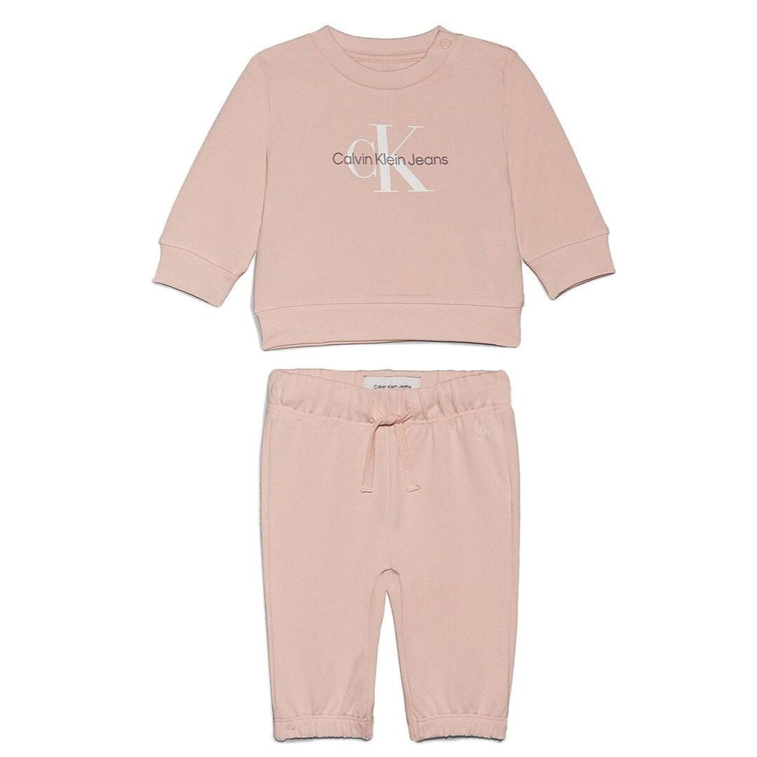 Calvin Klein - Baby Girls Pink Tracksweat