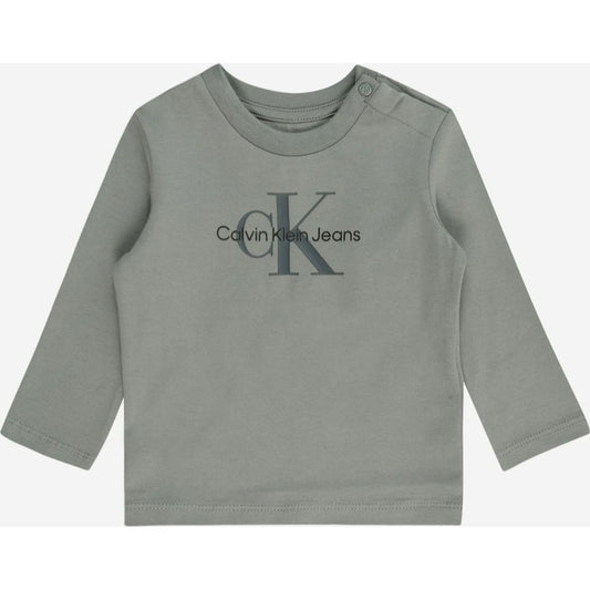 Calvin Klein - Khaki Unisex Logo Top