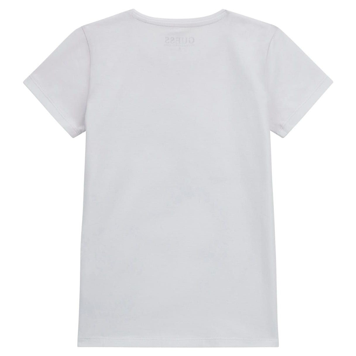 Guess - Girls White with Silver Pink Top