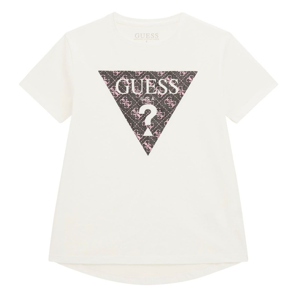 Guess - Girls Logo White Top