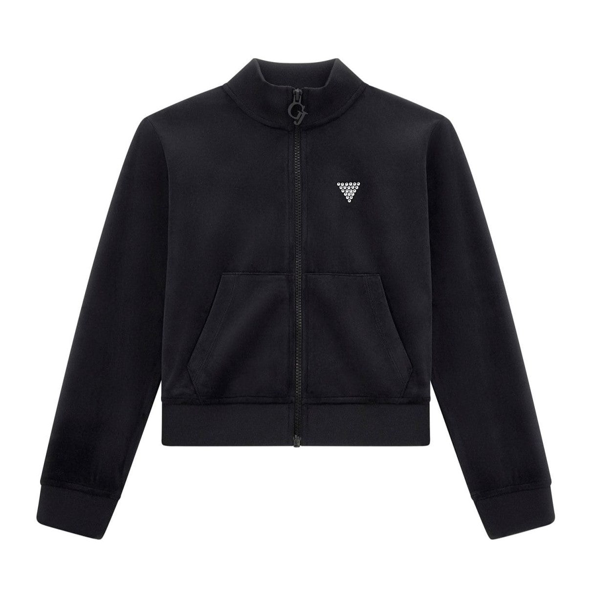 Guess - Girls Black Velvet Jacket