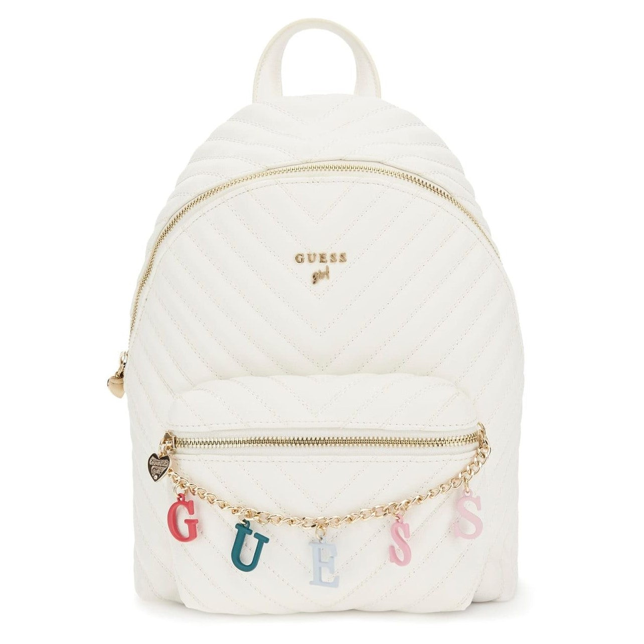 Guess - Back bag with Colourful Logo Letters