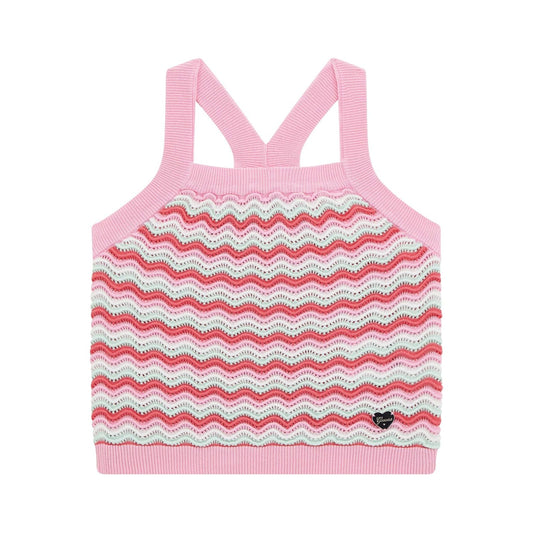 Guess - Summer Colourful Crop Blouse