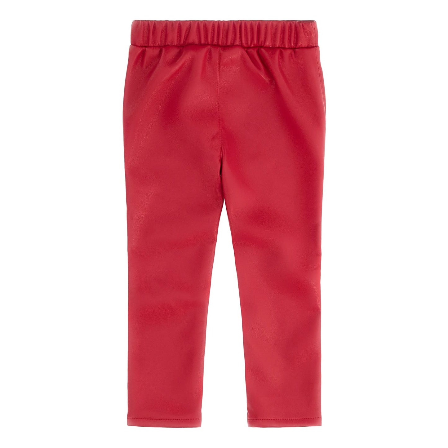 Guess - Girls Red Leather Trouser