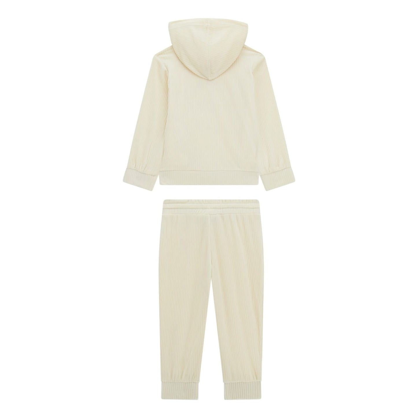 Guess - Girls Cream Velvet Tracksuit