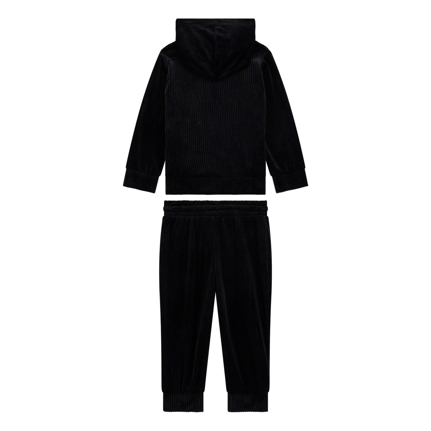 Guess - Girls Black Velvet Tracksuit